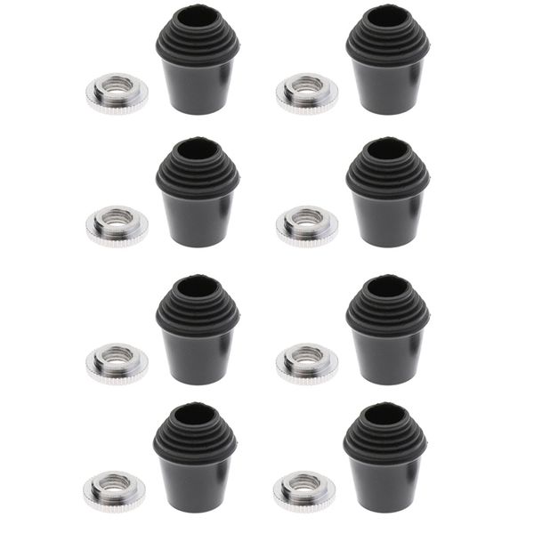 

8 pieces bass drum legs parts floor tom legs feet for percussion instrument