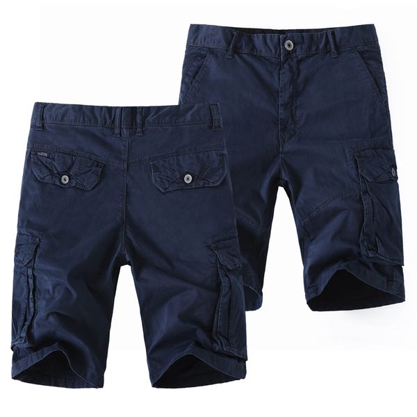 

2019 new summer men's straight tube casual shorts men's loose thin harlan goods shorts cotton youth popular, White;black