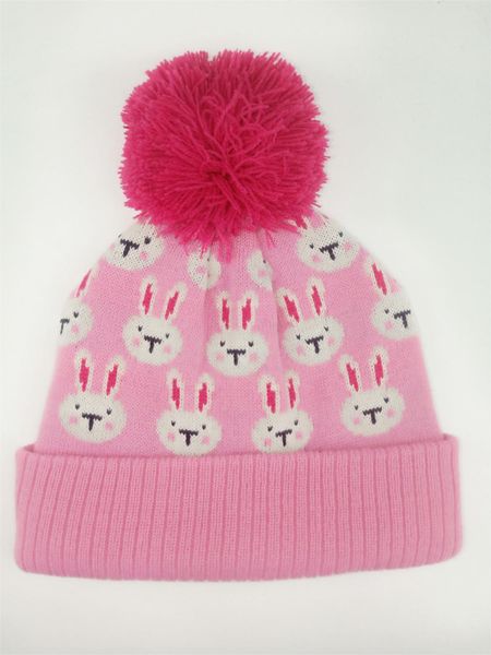 

2020 new winter autumn spring animal style knitting knitted hat for baby boys baby girls children, Yellow