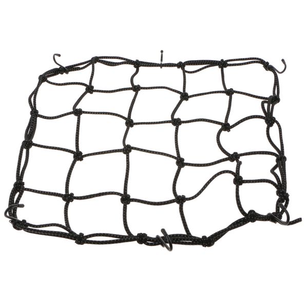 

40x40cm cargo net elasticated bungee luggage storage motorcycle
