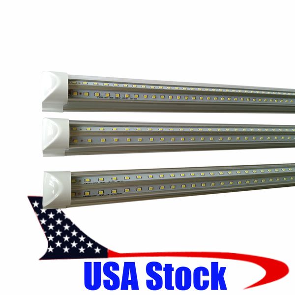 Luci a tubo T8 a LED integrate a forma di V da 3 piedi 26W 900MM super luminoso 2700LM SMD 2835 bianco caldo / bianco freddo AC 85-265V luci a incandescenza a led Crestech