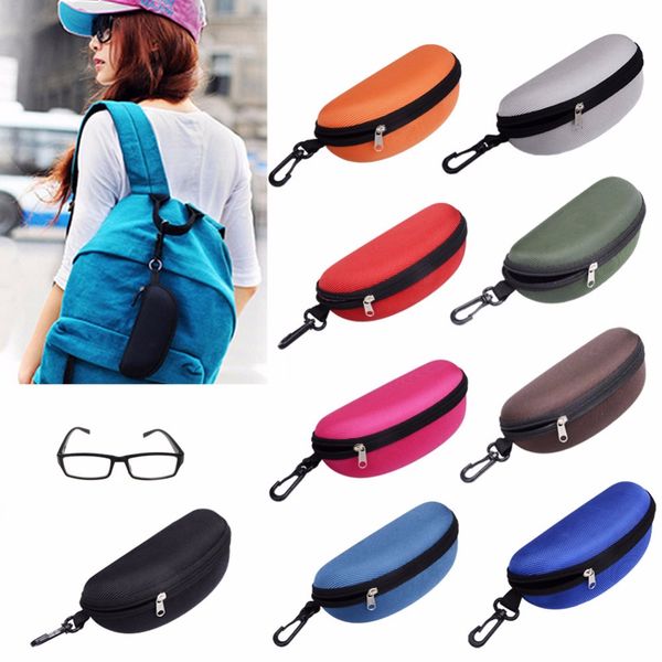 

colorful cover sunglasses case for women glasses box with lanyard zipper eyeglass cases eyewear accessories dlh200