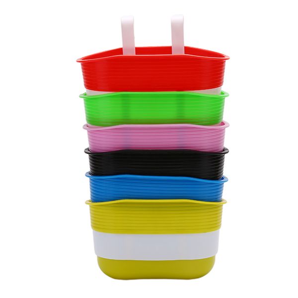 

bicycle basket children bike plastic hanging front handlebar carrier saddlebag
