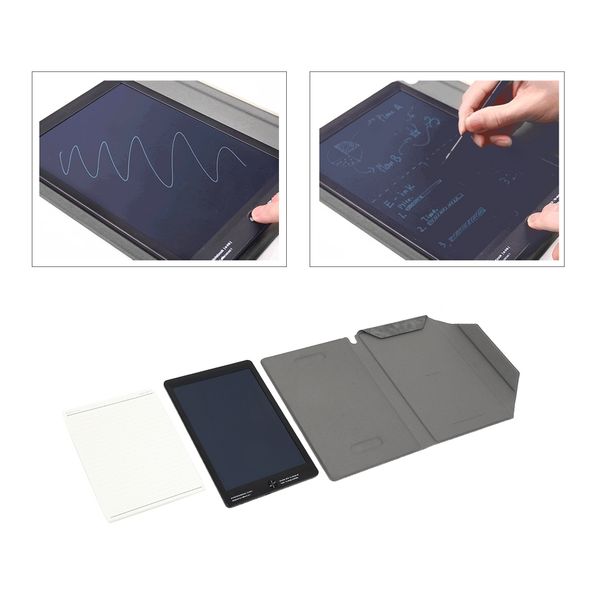 

allocacoc modular notebook with e-ink writing notepad, Purple;pink