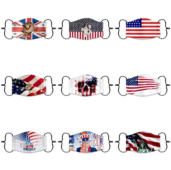 

16style face masks with breath valve mouth mask reusable mask can replace carbon filter protective designer masks gga3357-1 #8481