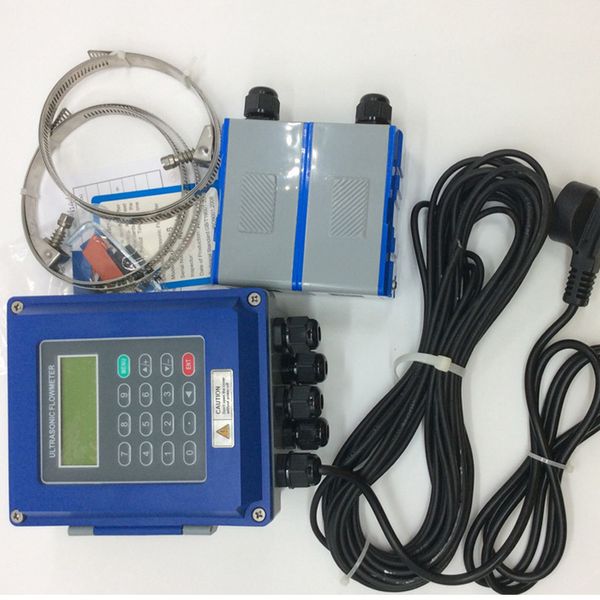 

ultrasonic flow meter wall mounted liquid flowmeter ip67 protection tuf-2000b dn50mm-dn700mm tm-1 transducer