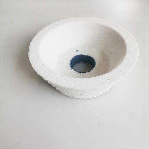 

cup-shaped 125mmwhite/brown corundum grinding wheel for high carbon steel and high speed steel 1pc