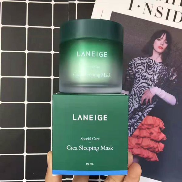 

Dropshipping New Hot Laneige Кика Спящая маска 60мл Крем Свежее Влага Най Уход за кожей