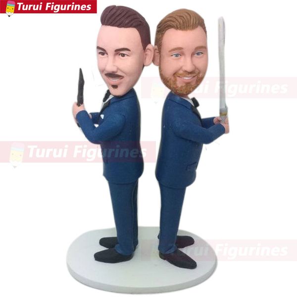 

gay male wedding cake er personalized gay wedding cake er figurine male gifts bobbl