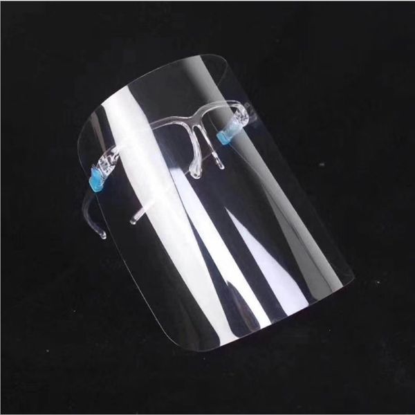 

маска щит безопасности faceshield прозрачный clear eco пэт прозрачный пластиковый многоразовые защитные anti-всплеск и туман защитная маска