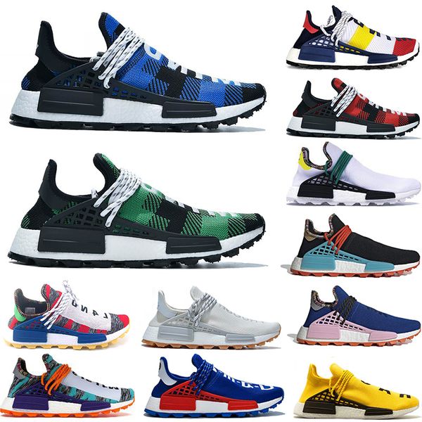 

новый стиль human race hu pw кроссовки pharrell williams digijack пакет bbc cream nerd know soul женщины мужские кроссовки спортивные кроссо