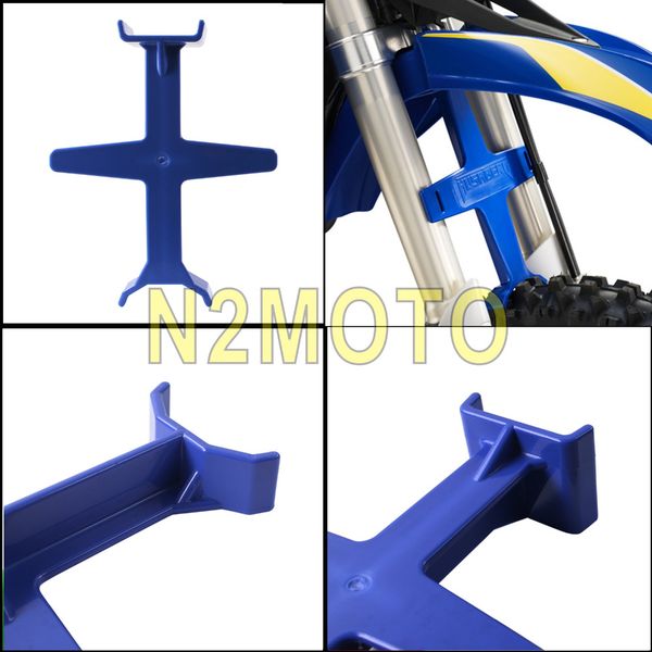

blue fork support for yzf r1 wr250r transportation protection tie down brace universal for