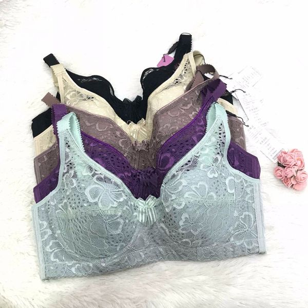 

новые sexy кружева белья большого размера 36-44 d бюстгальтер тонкий хлопок дышащий комфорт белье собирают регулируемый ремень 80-100 d чашк, Red;black
