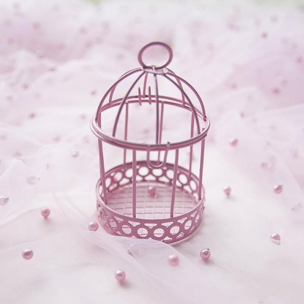 Bird Cage Wedding Candy Box European Creative Iron Romantic Gift