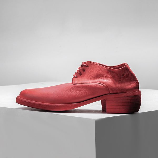 

winter male ankle casual flats spring sneaker chain lace-up boots men genuine leather trainers high shoes, Black