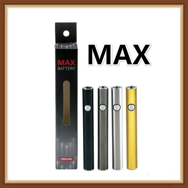 

Оригинал Amigo Max Разогреть батареи 380mAh Variable Voltage В.В. Bottom Charge 510 батареи для Liberty V9 густое масло Картридж Tank Аутентичные