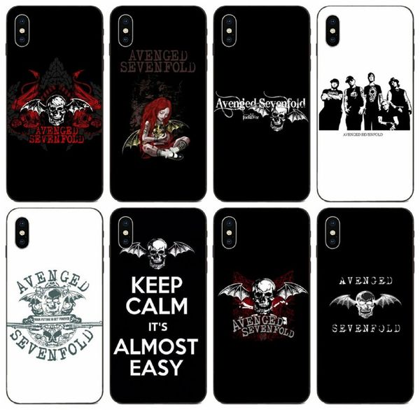 

tongtrade] printing ax7 a7x avenged sevenfold case for iphone 11 pro x xs max xr 8s 8 7s 7 plus galaxy a40 a50s huawei y5ii y6ii lg k8 case