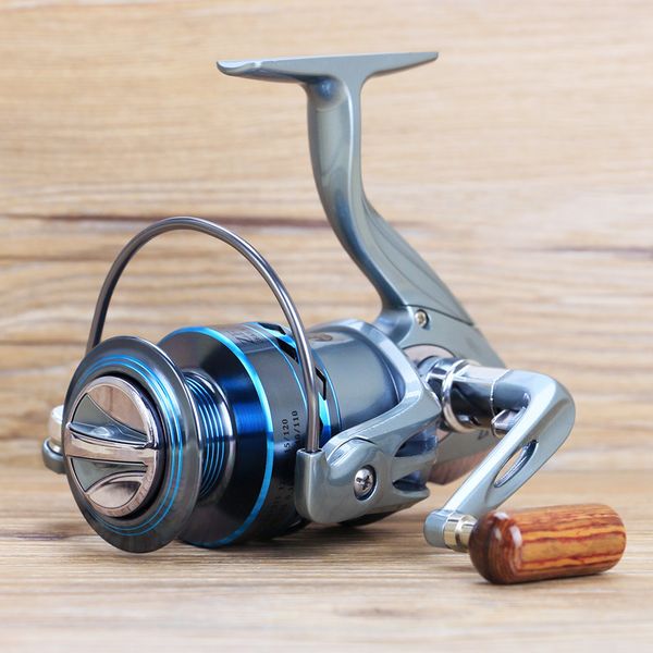 

2020new spinning fishing reels left/right metal handle non-gap fishing spinning reel fishing wheel 1000-7000 series 13bb 5.5:1