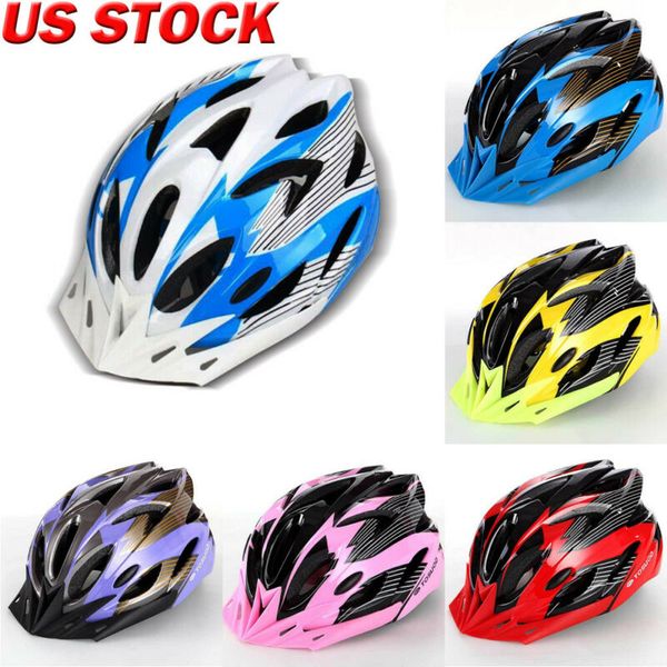 

helmet bike bicycle cycling ultralight sport adjustable helmet safety cover multi color helmets