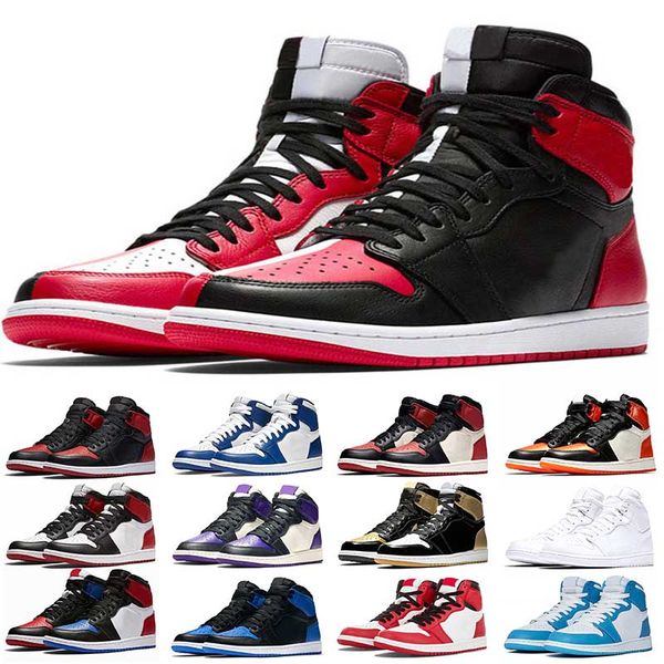 

1 1s jumpman мужчины женщины баскетбольная обувь черный корт фиолетовый с черной меткой шторм синий с синей меткой кроссовки