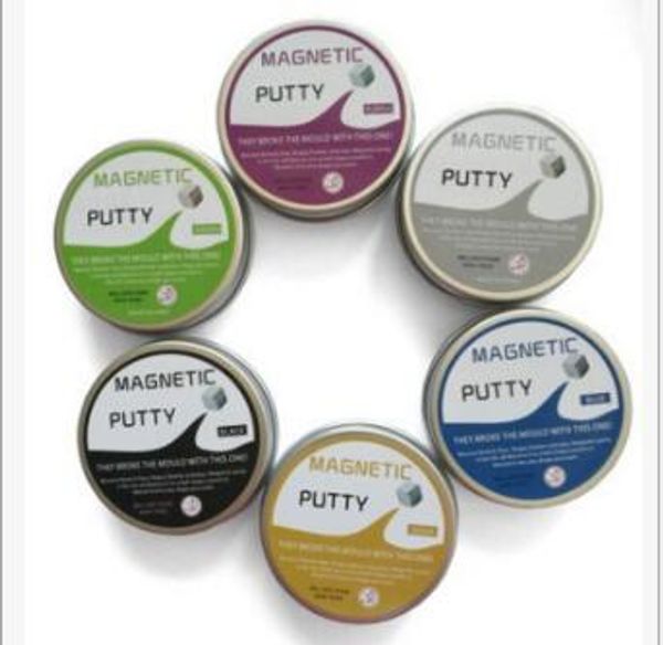 

new slime magnetic rubber mud pie strong plasticine funny putty clay jumping magnets novelty educational toys ing