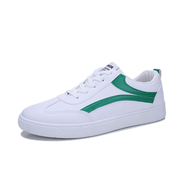 

non-leather casual shoes breathable mens casual shoes teenager korean man sneakers footwear white zapatos de hombre, Black