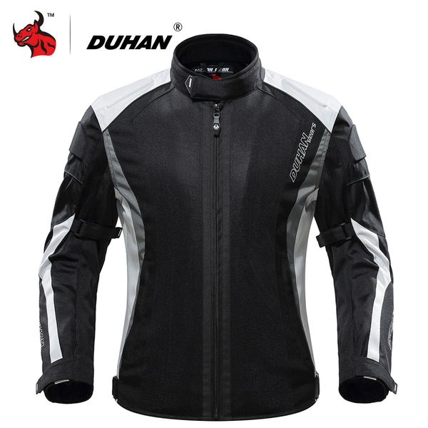 

duhan summer motorcycle jacket protective gear breathable mesh moto jacket men motorcycle riding clothing jaqueta motoqueiro