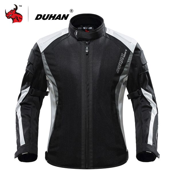 

duhan summer motorcycle jacket protective gear breathable mesh moto jacket men motorcycle riding clothing jaqueta motoqueiro