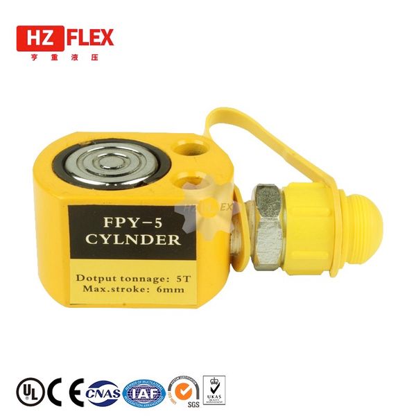 

fpy5 thin type hydraulic oil cylinder 5t separate jack hydraulic cylinder