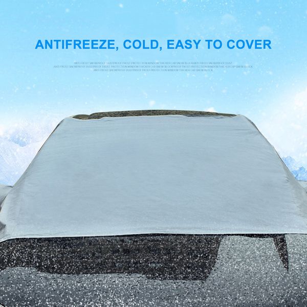 

waterproof car snow cover car windshield cover sun shadow protector winter thickening anti-frost anti-e guard