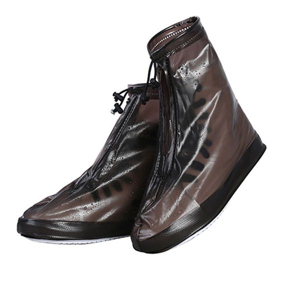 

1 pair reusable rain shoes boots cover waterproof slip-resistant rubber rain boot overshoes cycling sport shoe covers 19dec10
