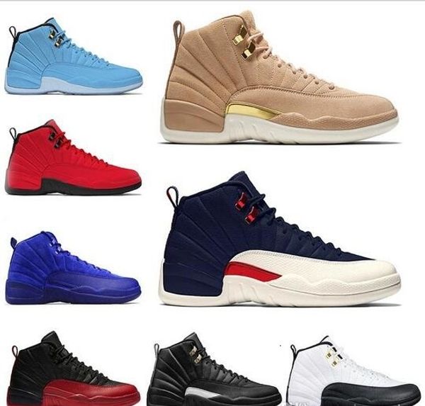 

mens 12 deep royal blue basketball shoes taxi the master college navy flu game 12s sports trainer university blue bulls sneakers