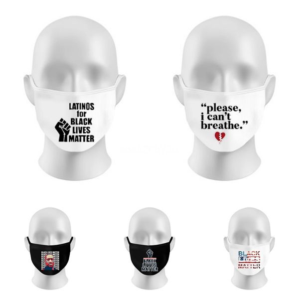 

women fashion er 4 layers folding washable designer letter face mask reusable dust mouth particulate protective cotton f #465