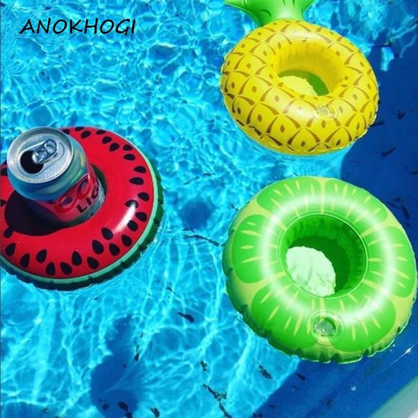 

летние фрукты лимонный надувные пейте держатели сердце мультфильм floating подстаканник бассейн игрушки для взрослых party аксессуары sr21