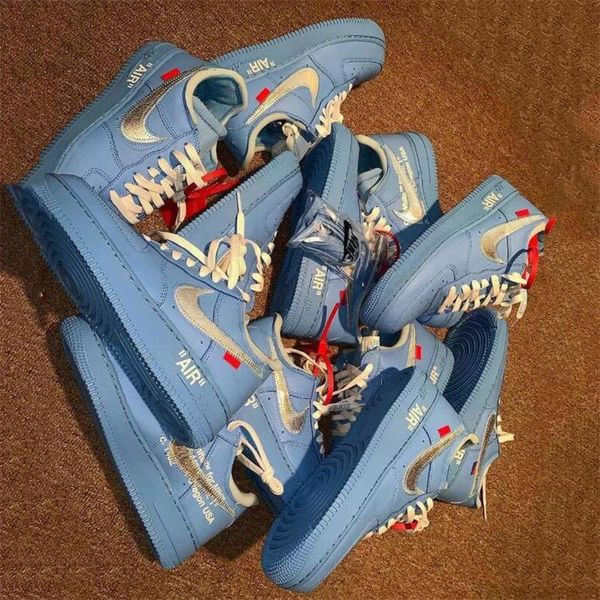 

off white x nikÃ¨ air force 1 low force the ten white virgil ow mac moma af-100 sneakers running shoes force devin booker