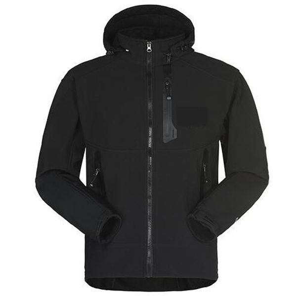 

men waterproof breathable softshell jacket men outdoors sports coats women ski hiking windproof winter outwear soft shell men hiking jacket, Black;brown