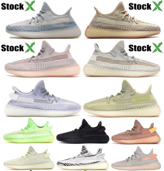 

kanye west v2 cloud white citrin antlia synth lundmark black static gid clay cream white zebra running shoes mens designer shoes