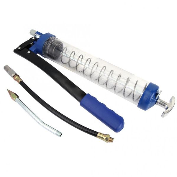 

400cc / 600cc прочная прозрачная ручная смазка g-un lubrication tool