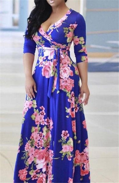 

floral print womens dresses fashion irregular bow bind panelled womens designer dresses casual females clothing, Black;gray
