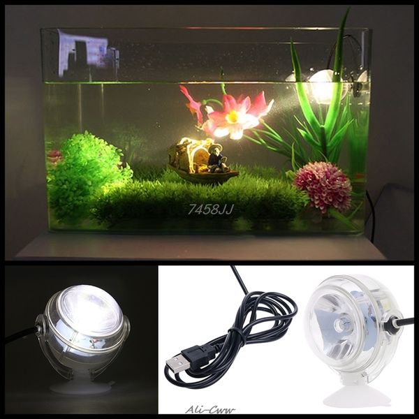 

remote control colorful rgb led aquarium fish tank submersible led spotlight lighting underwater lamp eu plug 110-240v dropship