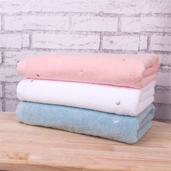 

pure cotton thickened absorbent embroidered bath towels can be customized logo cotton beach towel wholesale