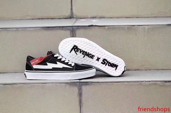 

new revenge x storm black casual shoes kendall jenner footwear ian connor old skool fashion current shoes