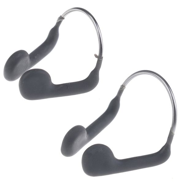 

1pc soft silicone sports accessories swimming nose clip durable no-skid adjustable stainless steel wire for swimming diving