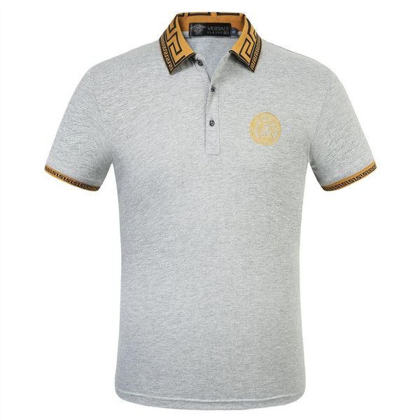 

мода футболка качество хлопок повседневная футболка -3xl мужчины роскошный дизайнерский бренд 1g medusa футболка 1g вышивка, White;black