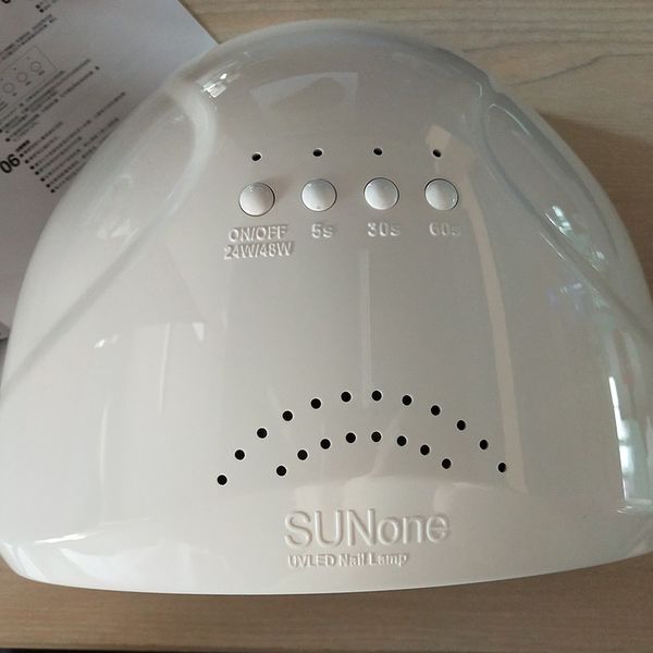 

led uv lamp sun one 48w quick drying auto sensor nail lamps for uv gel nail polish dryer manicure art tool