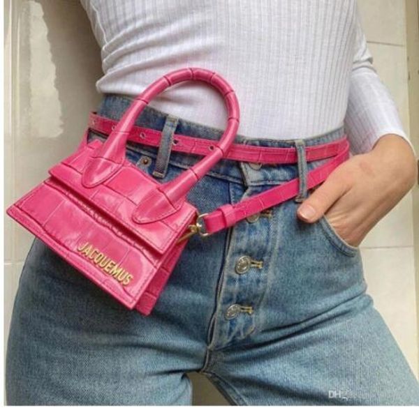 

горячая jacquemus дизайнер женщины сумочка дизайнер мешок женщин pu кожаные сумки женщин небольшой площади
