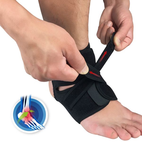 

фитнес-центр обеспечения безопасности пк голеностопного крышевал черные ноги бандаж эластичный лодыжки брейс гвардии спорт браслет, Blue;black