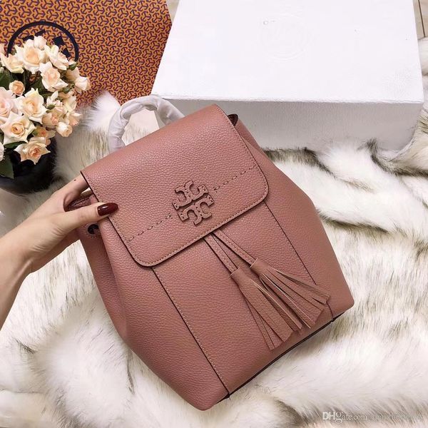 

Nice new fa hion women de igner backpack luxury famou brand bag genuine cow leather bagpack hool girl backpack
