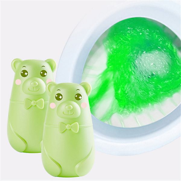 

cute blue rabbit toilet cleaner magic automatic flush toilet cleaner helper blue bubble cleaning deodorizes bathroom 65 days use