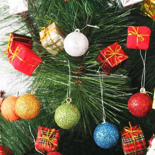 

christmas tree decorations 12pcs 3cm christmas baubles glitter chic round balls ornament new year